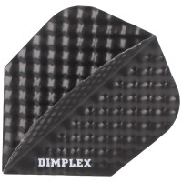 Dimplex Dart Flights, Standard Ausführung Schwarz, 3 Stück