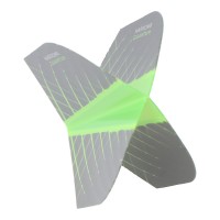 Harrows Quantum Flight, grün, 3 Stück