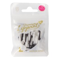 L-Style Dartspitzen Schwarz Weiß Premium Lippoint, 30 Stück