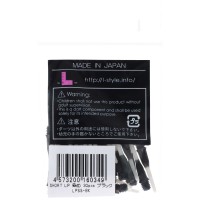 L-Style Lippoint Short schwarz Dartspitzen, 30 Stück