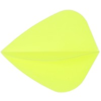 Kiteflight aus Kunststoff, neongelb, 3 Flights