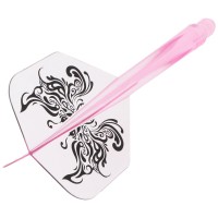 Condor AXE, Tribal Butterfly Pink transparent ,L, Small, 33,5mm