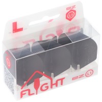 L-Style Flight EZ, L1, schwarz, 3 Stück
