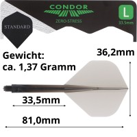 Condor Zero-Stress Standard, Gr. L, Schwarz, 33.5mm