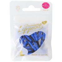 L-Style Dartspitzen Schwarz Blau Premium Lippoint, 30 Stück