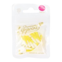 Dartspitzen Weiß Lemon Gelb Premium Lippoint, 30 Stück