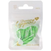 L-Style Dartspitzen weiß Grün Premium Lippoint, 30 Stück