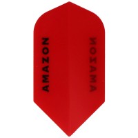 Amazon Slim-Form-Flight rot mit schwarzem Aufdruck AMAZON