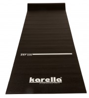 Karella Dartmatte Eco-Star, 290 x 80 cm, schwarz