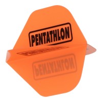 Pentathlon HD100 Dart Flights, neonorange, 3 Stück
