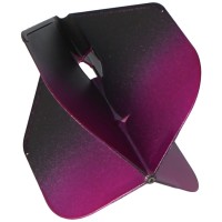 L-Style TwoTone L3Pro Shape, schwarz/pink, 3 Stück