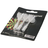 Magnet Dartboard Ersatzpfeile, 3 Stück, weiß