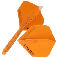 Robson Plus Flight, Standard, orange, 3 Stück