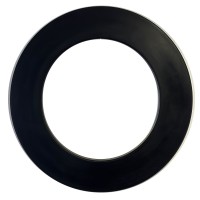 Dartboard Surround schwarz, einteilig, PU Schaum
