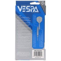 Vespa SteelDarts Silber Blau, 21 Gramm