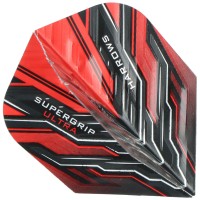 Supergrip Ultra Softdarts, 90 % Tungsten, Schwarz Rot, 21 Gramm