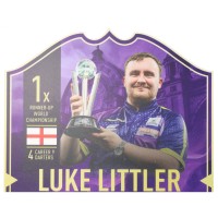 Luke Littler Runner-Up EC WC Fankarte 37x25cm