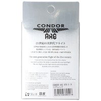 Condor AXE, transparent rot, Gr. S, Standard, 21,5mm