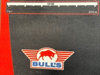 Bull&#39;s Terra Dartteppich in Deutschlandfarben, Maße 300x60 cm, ohne Oche