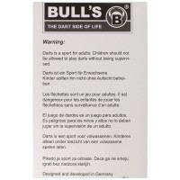 Bull&#39;s Laser Steel Darts Messing rot, 16 Gramm