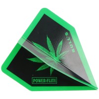 Bull&#39; Powerflite Dartflight Delta-Shape Form, Cannabis, 3 Stück