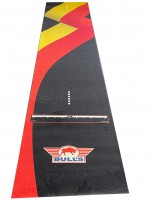 Bull&#39;s Terra Dartteppich in Deutschlandfarben, Maße 300x60 cm, ohne Oche