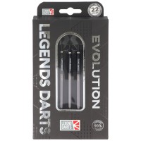 Legends Darts, Steeldart, Evolution Series, B06. schwarz, 22 Gramm