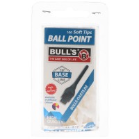 Bull&#39;s Ball Point Softspitzen, 6mm, weiß, 100 Stück