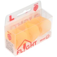 L-Style Flight EZ, L1, neon orange, 3 Stück