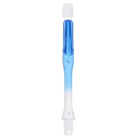 L-Style Shaft Natural Nine Slim Ls 370, blau transparent, 3 Stück