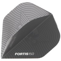 Bulls Dartflight Fortis 150 Micron, Standard, schwarz, 3 Stück