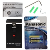 Laser Oche von Winmau HighTech Laser inklusive 2 Panasonic Alkaline Batterien