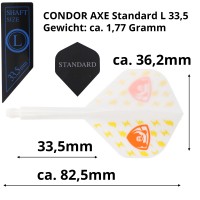Condor AXE, weiß, Thunderbolt Bear, Gr. M, Standard, 27,5mm